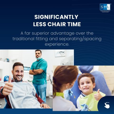 Less chair time